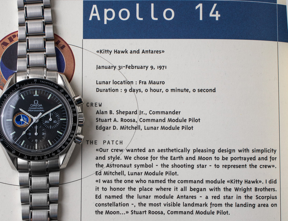 Omega Speedmaster Apollo 14 Missions 3597.17 Belmont Watches