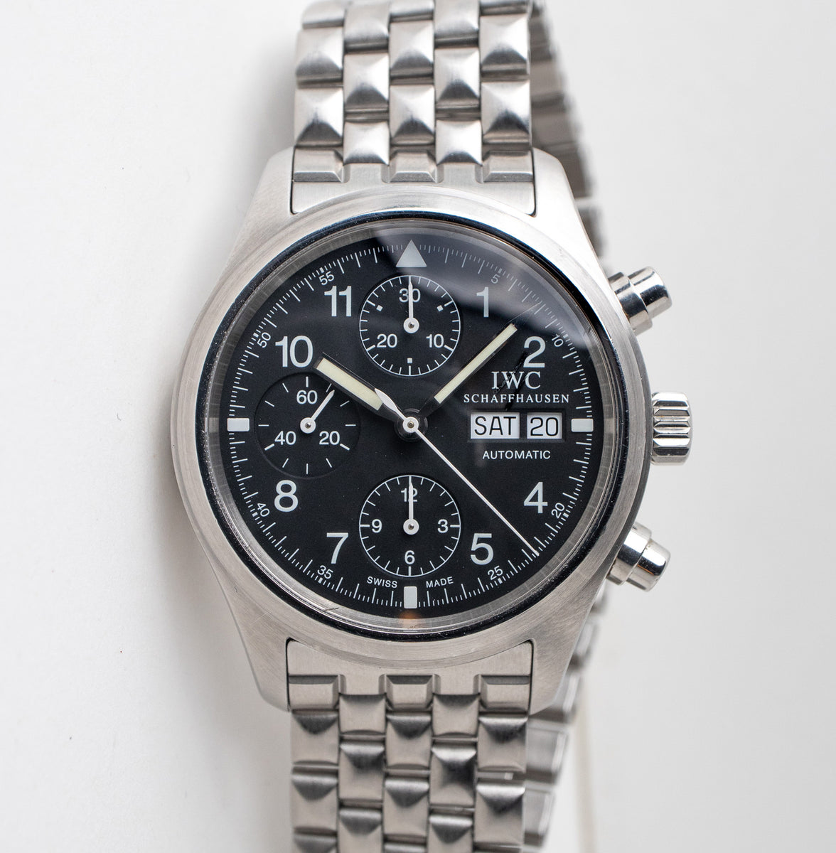 IWC Chronograph Flieger 3706 Belmont Watches