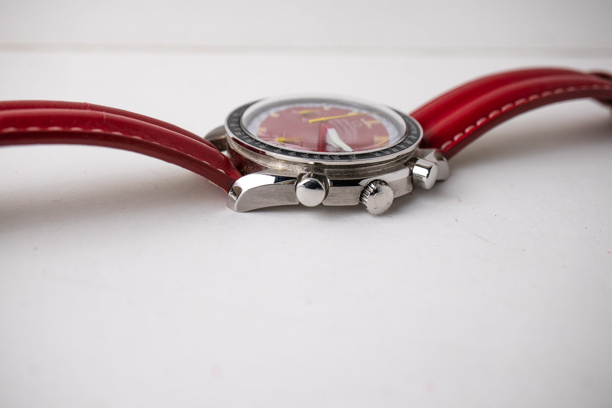 Omega speedmaster racing red best sale