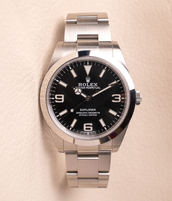 Rolex Explorer I 214270 MK2 Dial Belmont Watches