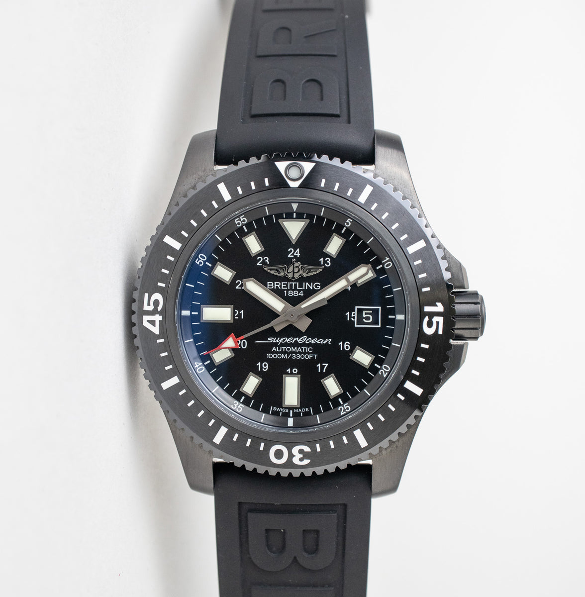 Breitling superocean hotsell special 44 black