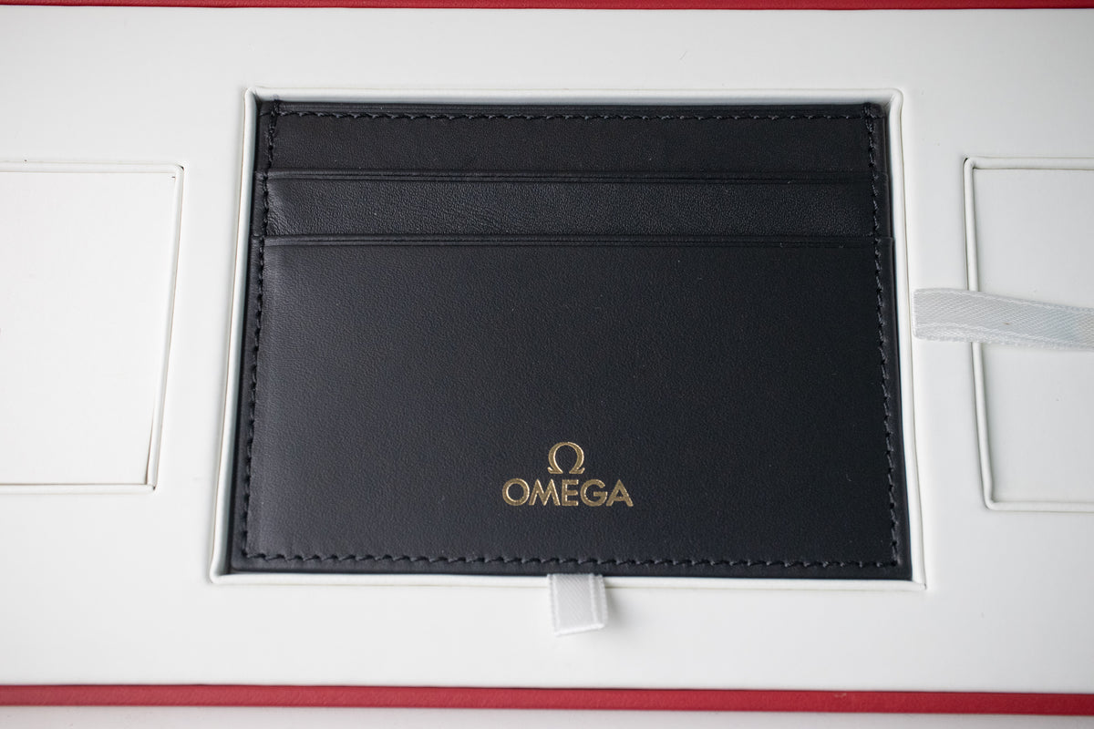 Omega Leather Card Holder Wallet – Belmont Watches