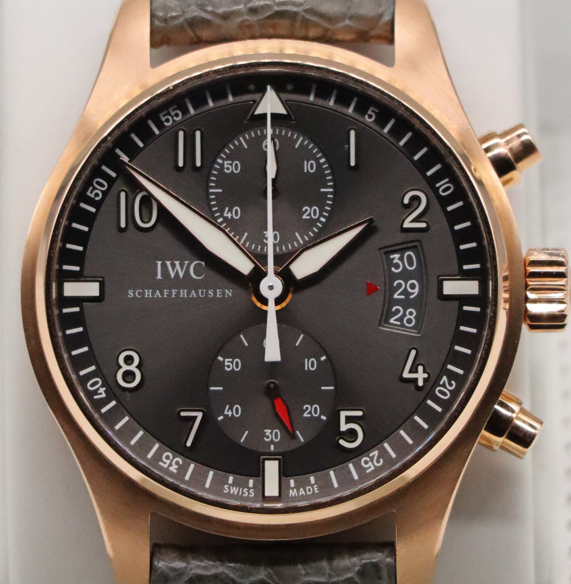 Iwc shop spitfire gold