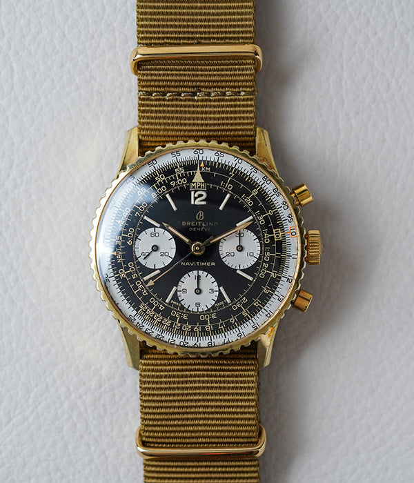 1960's Breitling Navitimer Cursive B 806 Red Box 10