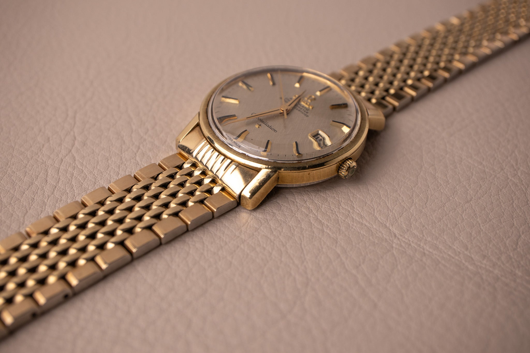 1969 Omega Constellation 168.018 Gold Plated