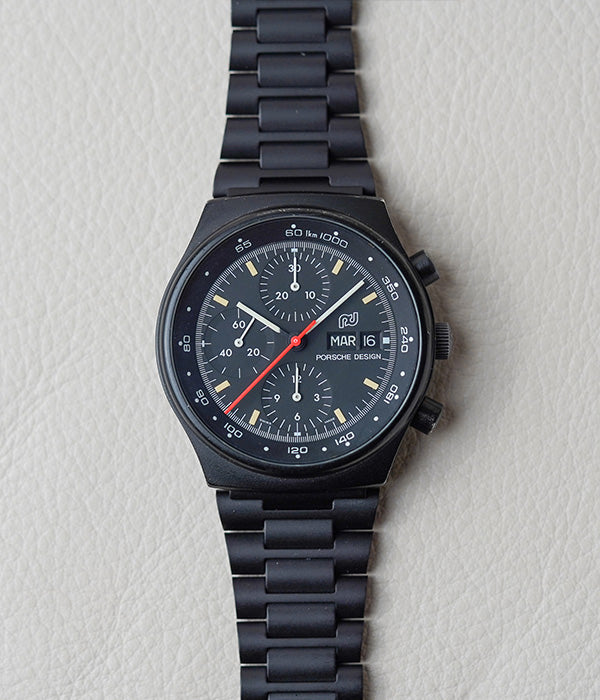 1970's Porsche Design By Orfina Chronograph I Ref. 7750 "1 KM" Rehaut