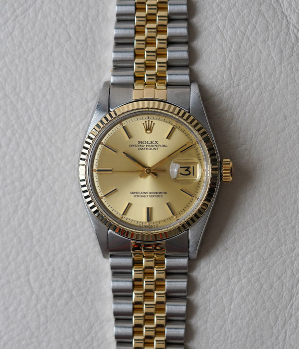 1973 Rolex Datejust 1601 Two Tone