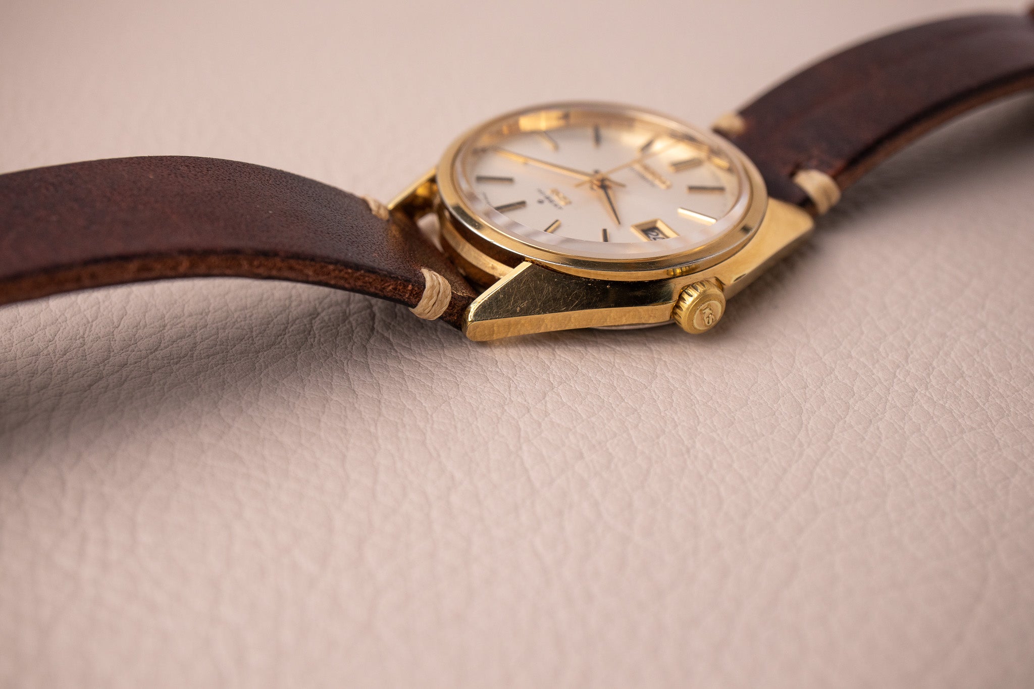 1973 King Seiko 5625-7113 Gold Plated 56KS