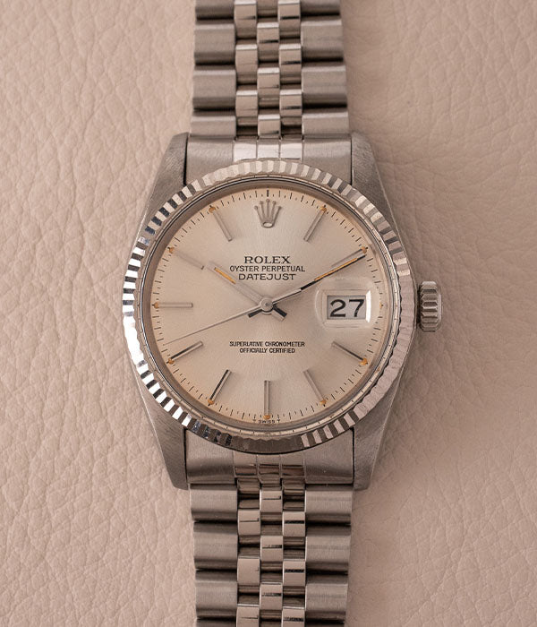 1984 Rolex Datejust 16014 Silver Dial