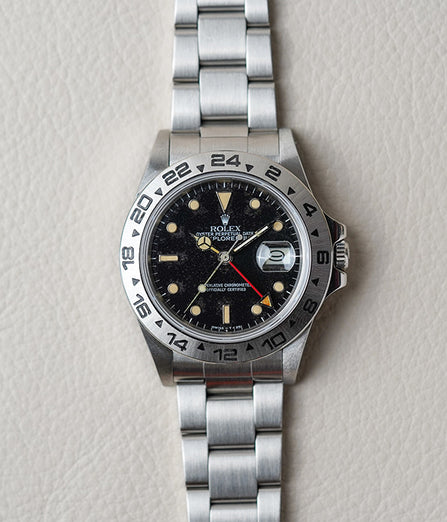 1987 Rolex Explorer II 16550 Black