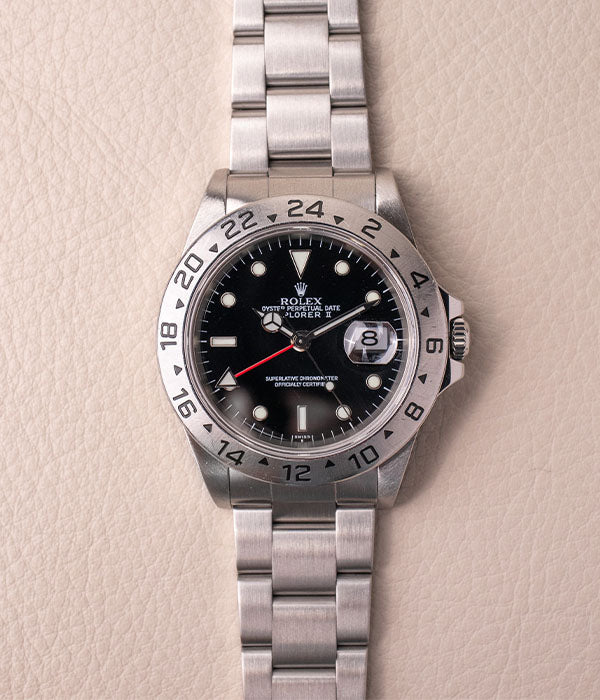 1999 Rolex Explorer II 16570 Black