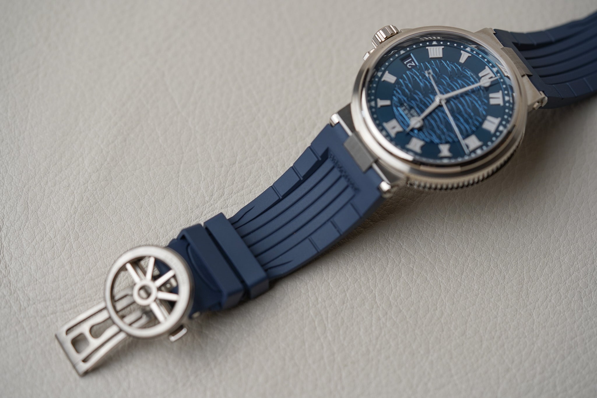 Breguet Marine White Gold 5517BB/Y2/5ZU