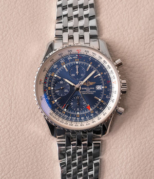 Breitling Navitimer World GMT A24322 Blue