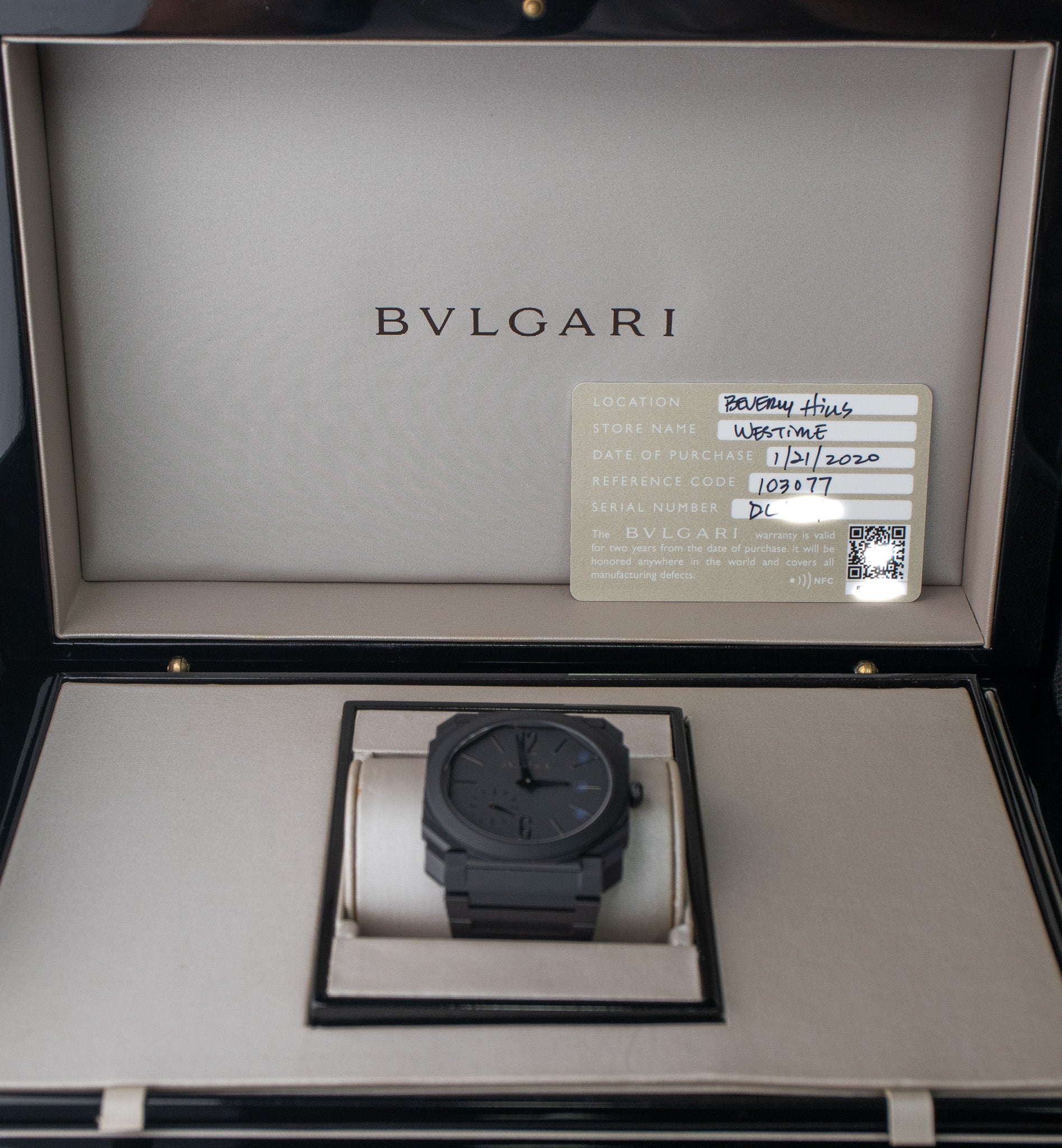 Bulgari Octo Finissimo Ceramic 103077