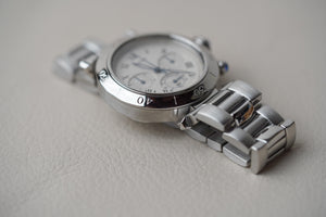 Cartier Pasha Diver Chronograph 1050 Steel W31018H3