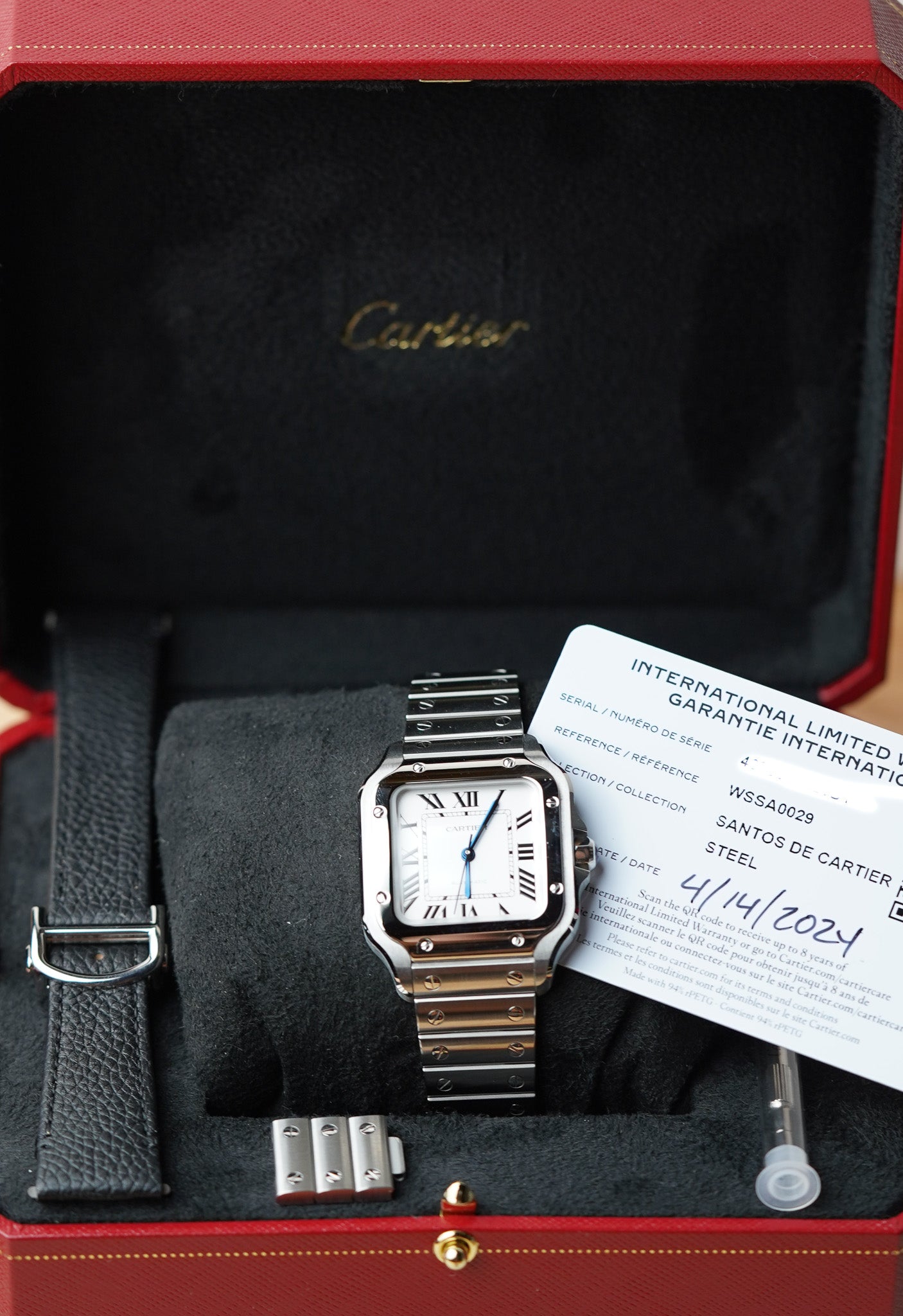 Cartier Santos De Cartier Medium WSSA0029