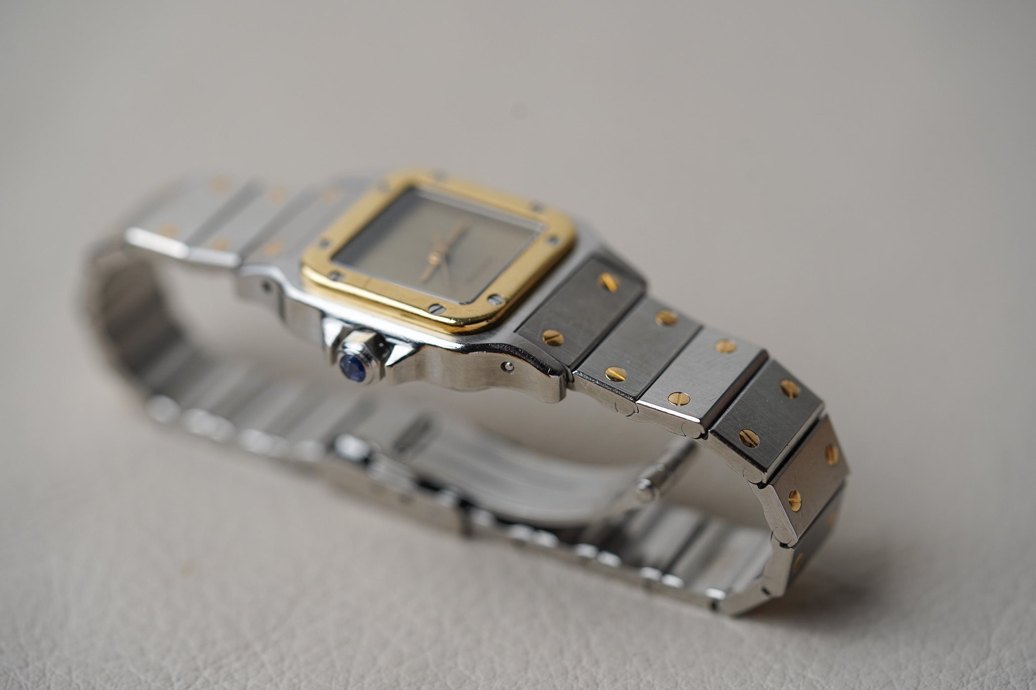 Cartier Santos Galbee Grey 'Ghost Dial' 0902