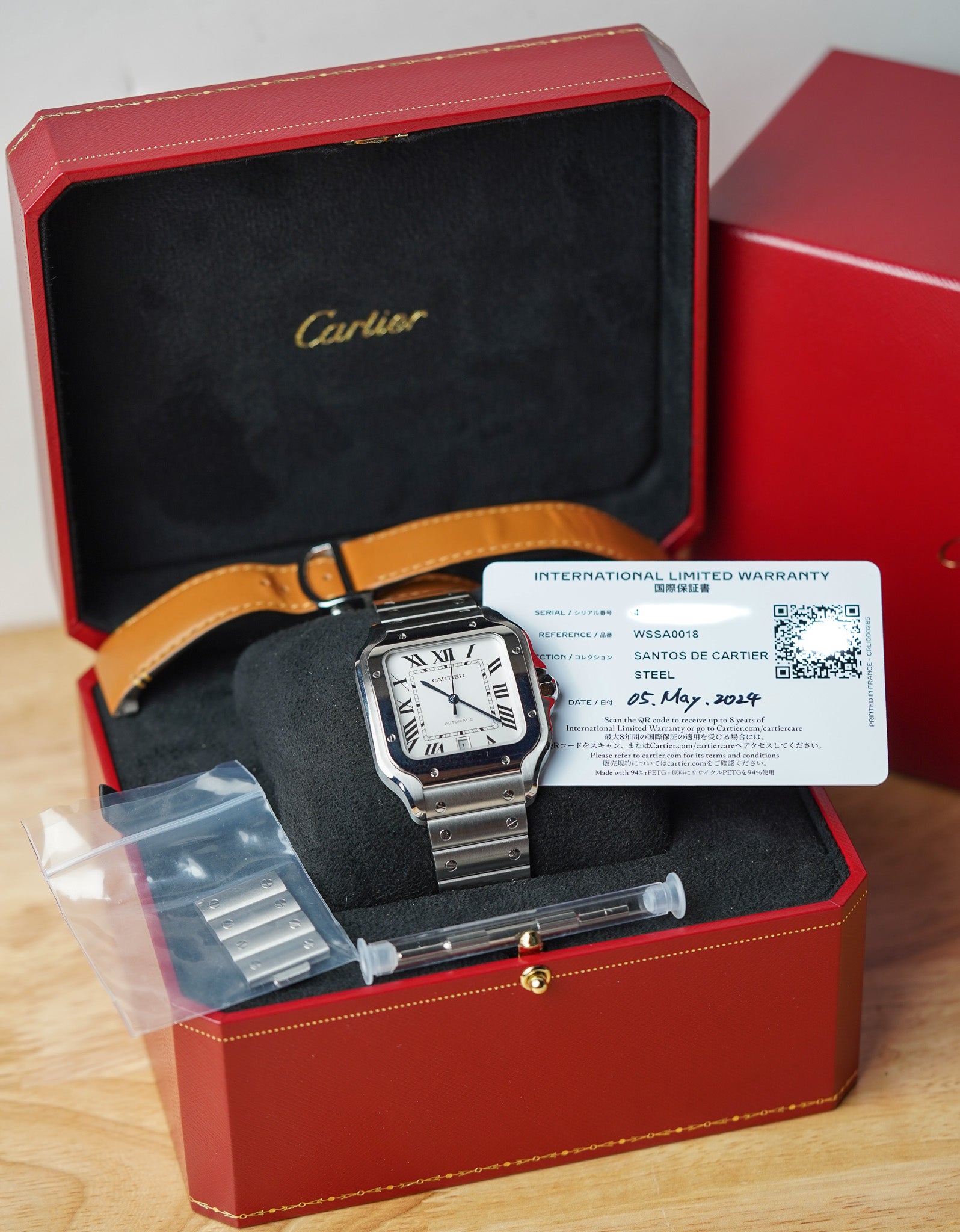 Cartier Santos De Cartier Large WSSA0018