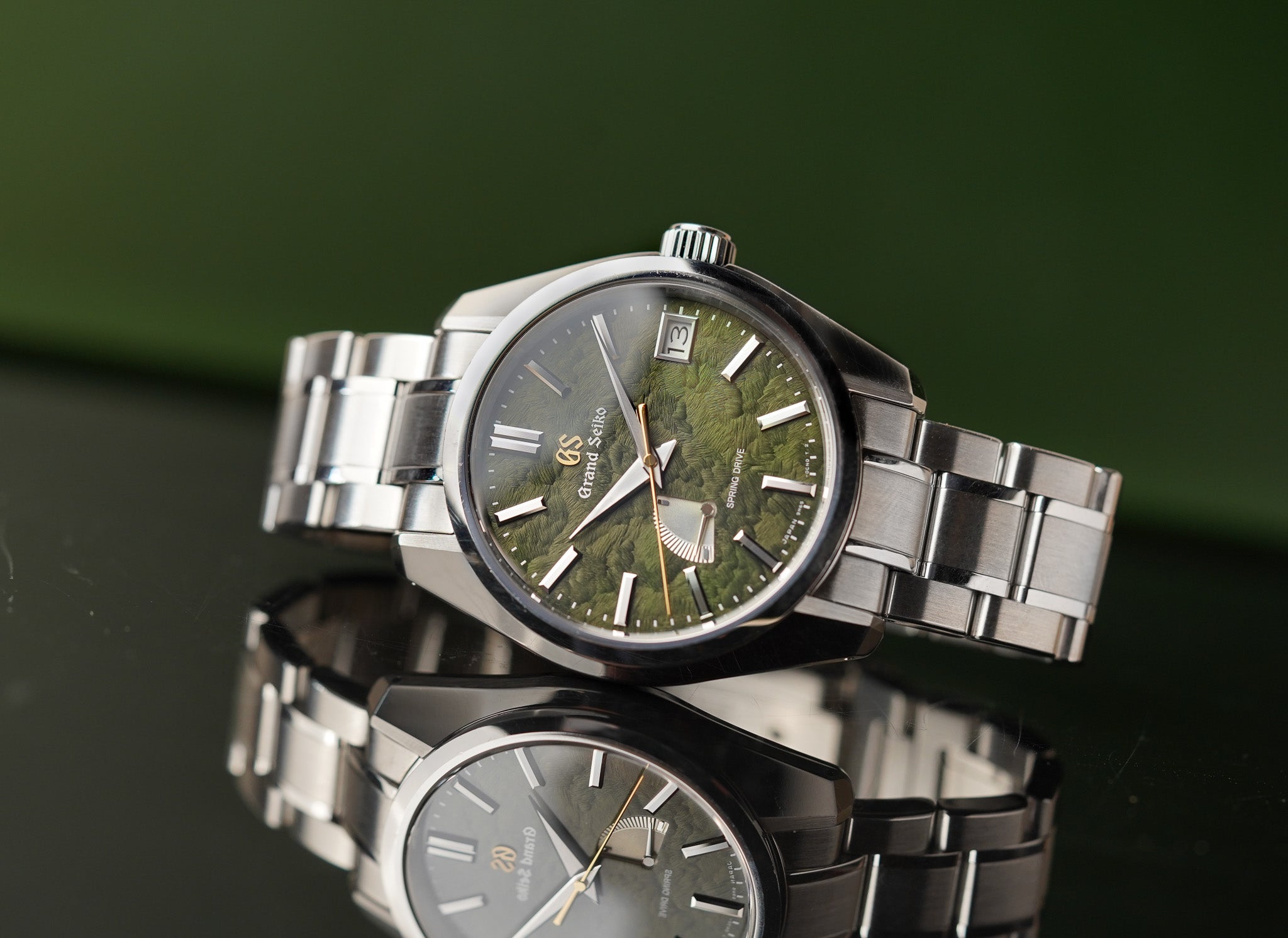 Grand Seiko Heritage SBGA409 Ginza Limited Edition Willow Belmont Watches