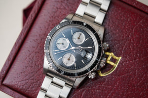 Tudor Chronotime Chronograph "Big Block" 79170 Reverse Panda Dial