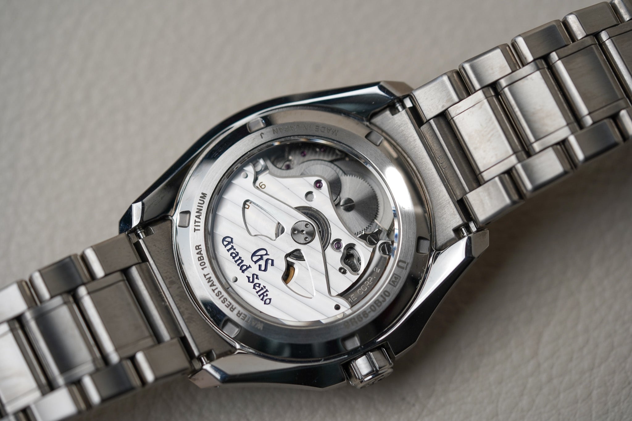 Grand Seiko GMT SBGE285 'Mistflake'