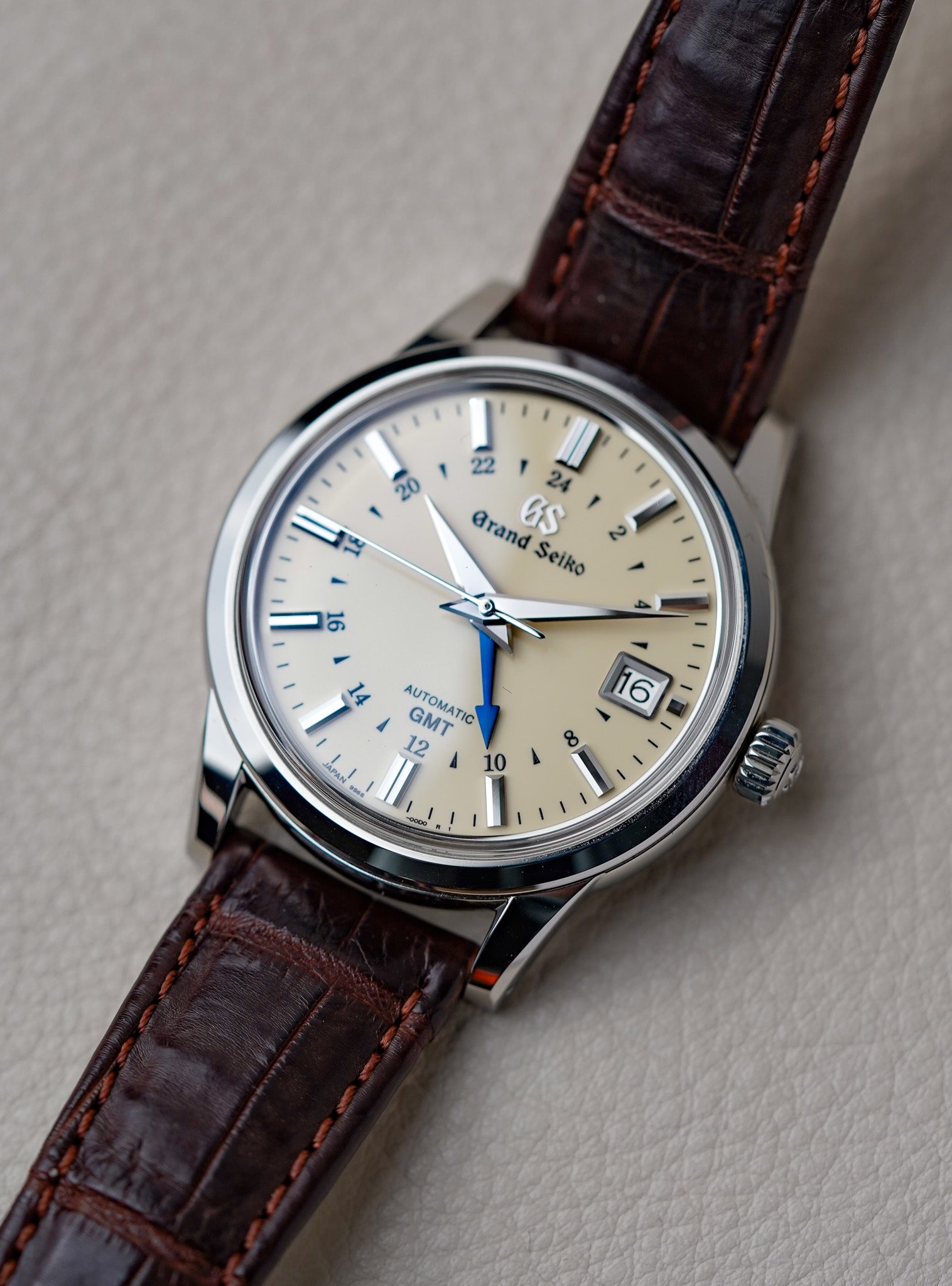 Grand Seiko GMT SBGM221 Belmont Watches