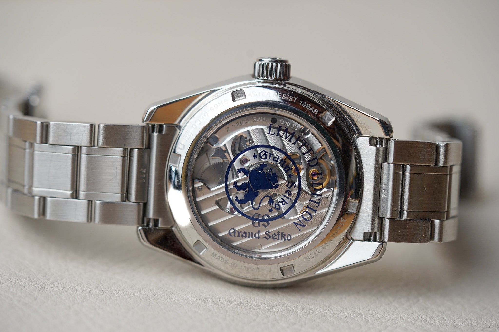 Grand Seiko SBGA459 'Blizzard' 190th Anniversary Takashimaya