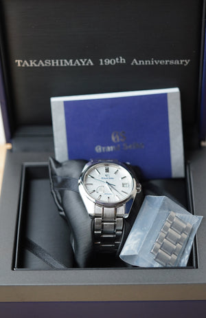 Grand Seiko SBGA459 'Blizzard' 190th Anniversary Takashimaya