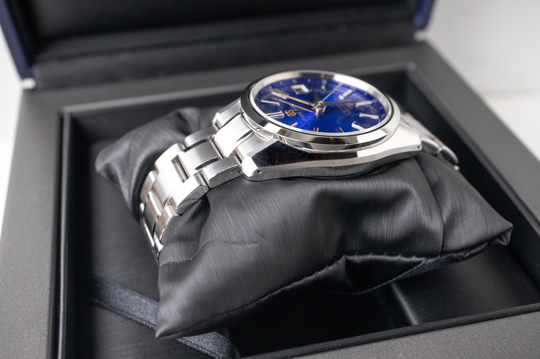 Grand seiko blue peacock best sale