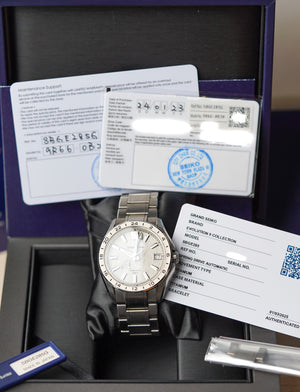 Grand Seiko GMT SBGE285 'Mistflake'