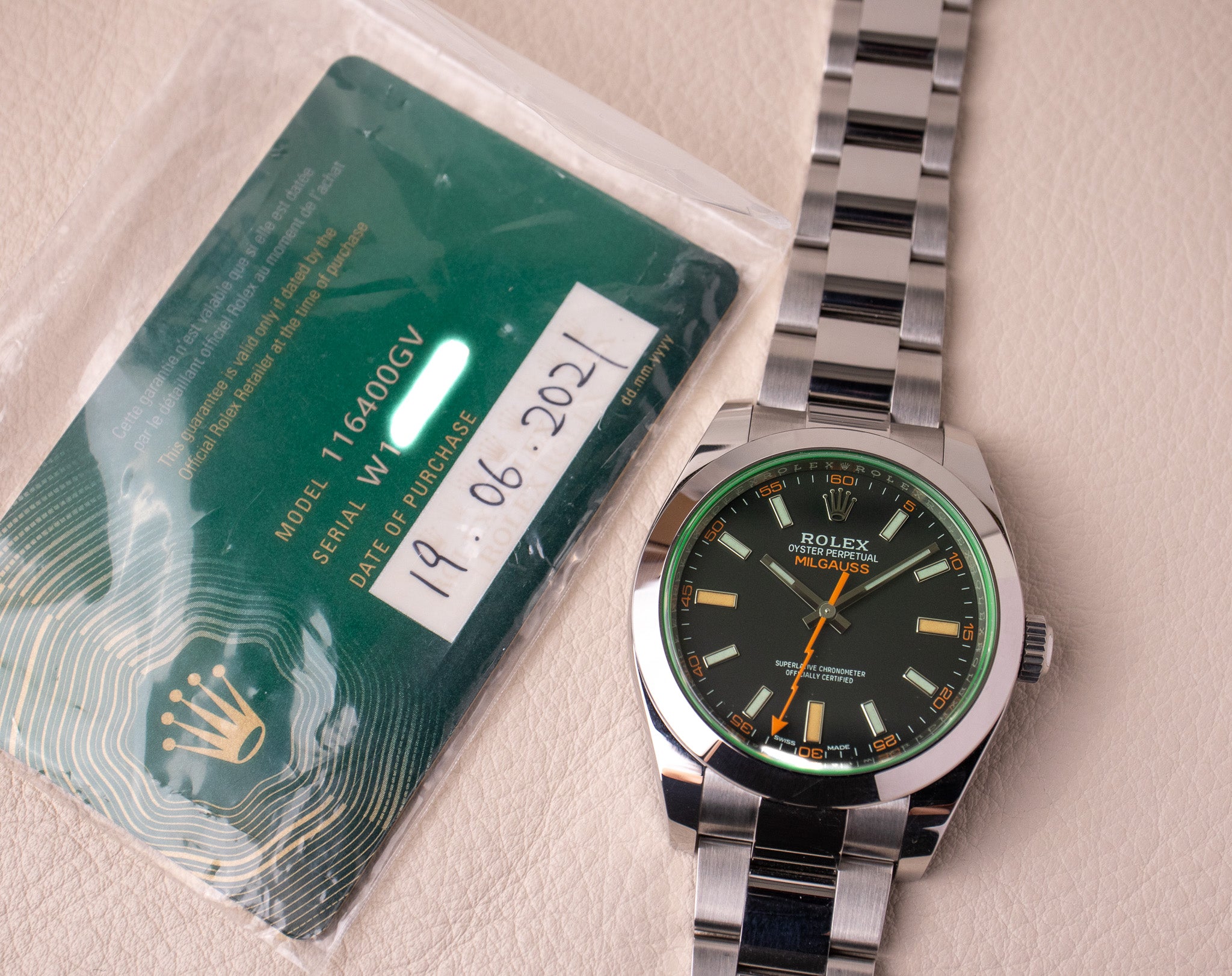 Rolex Milgauss 116400GV