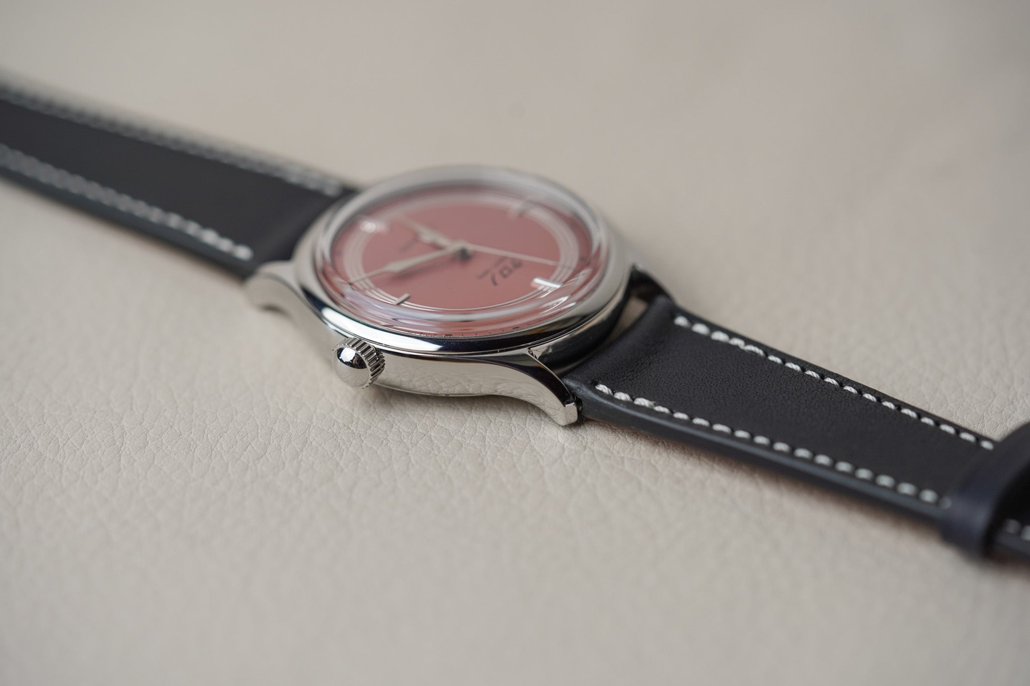 Kurono Tokyo Toki Anniversary Salmon Dial