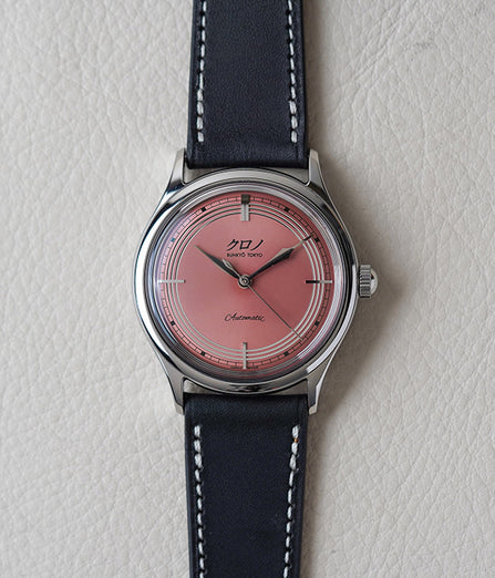 Kurono Tokyo Toki Anniversary Salmon Dial