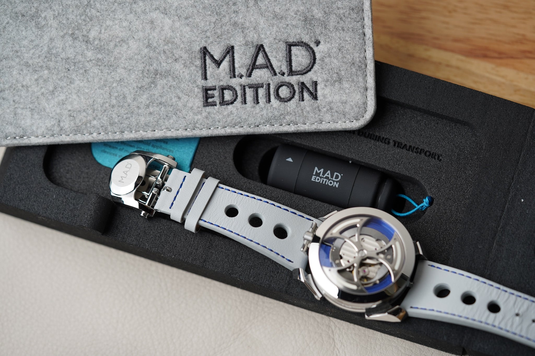 MB&F M.A.D Edition MAD1 Project Blue