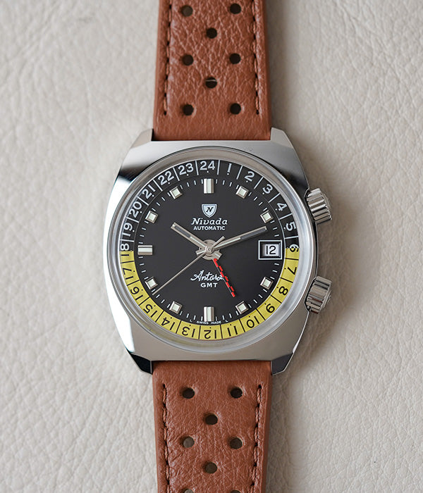 Nivada Grenchen Antarctic GMT Black 32043A23