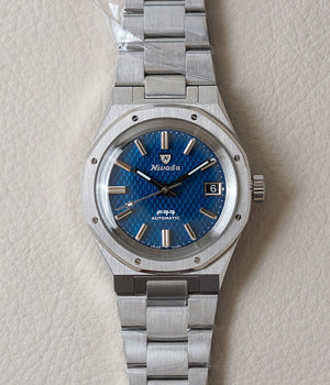 Nivada Grenchen F77 Blue With Date 69001A77