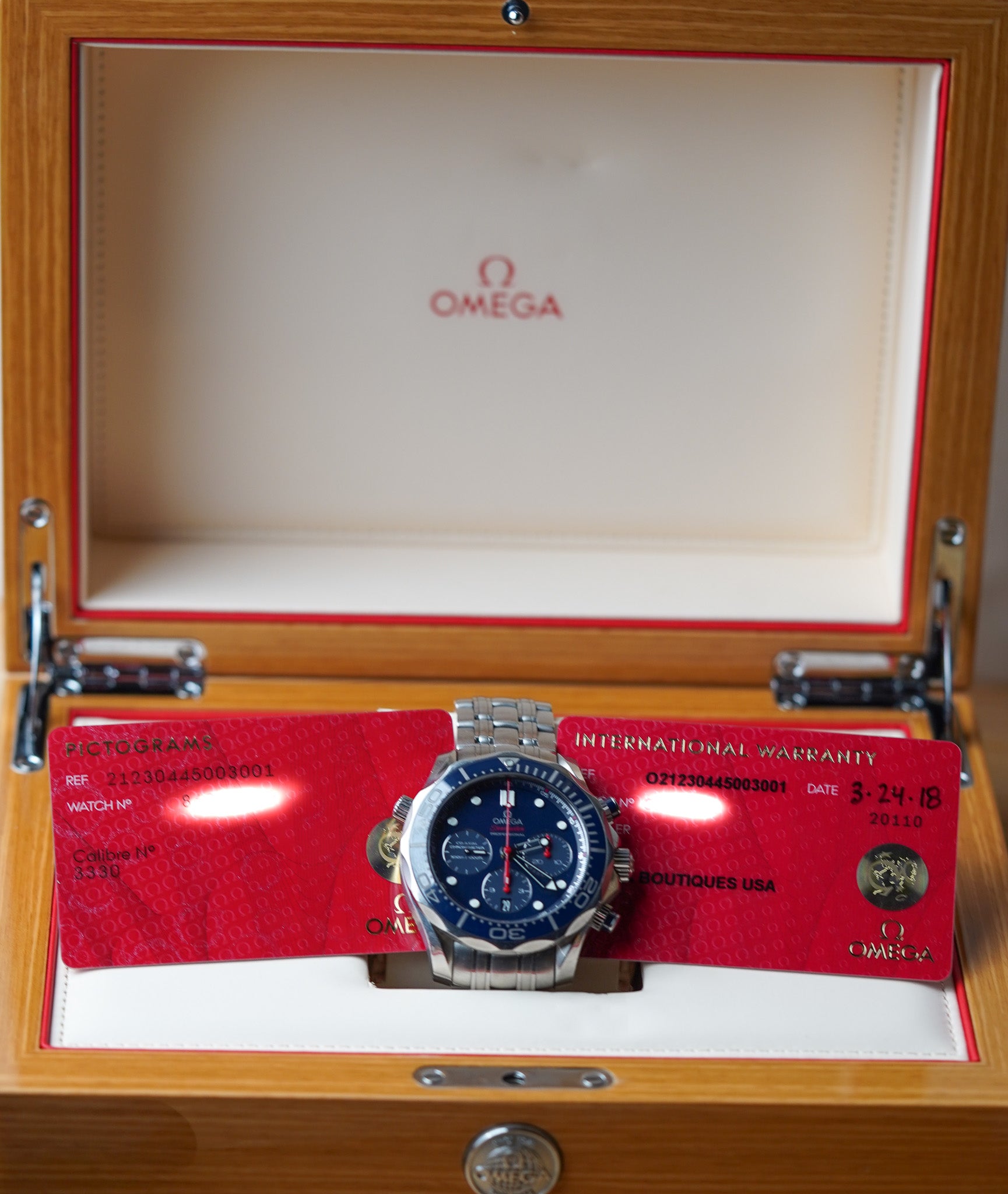 Omega Seamaster 300M Chronograph 212.30.44.50.03.001