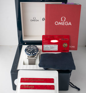 Omega Seamaster 300M James Bond 60th Anniversary Blue