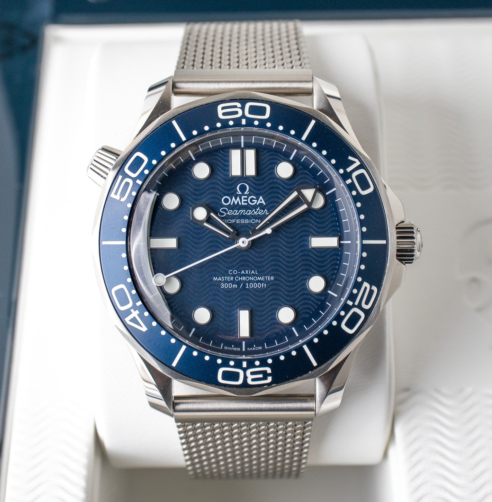 Omega Seamaster 300M James Bond 60th Anniversary Belmont Watches