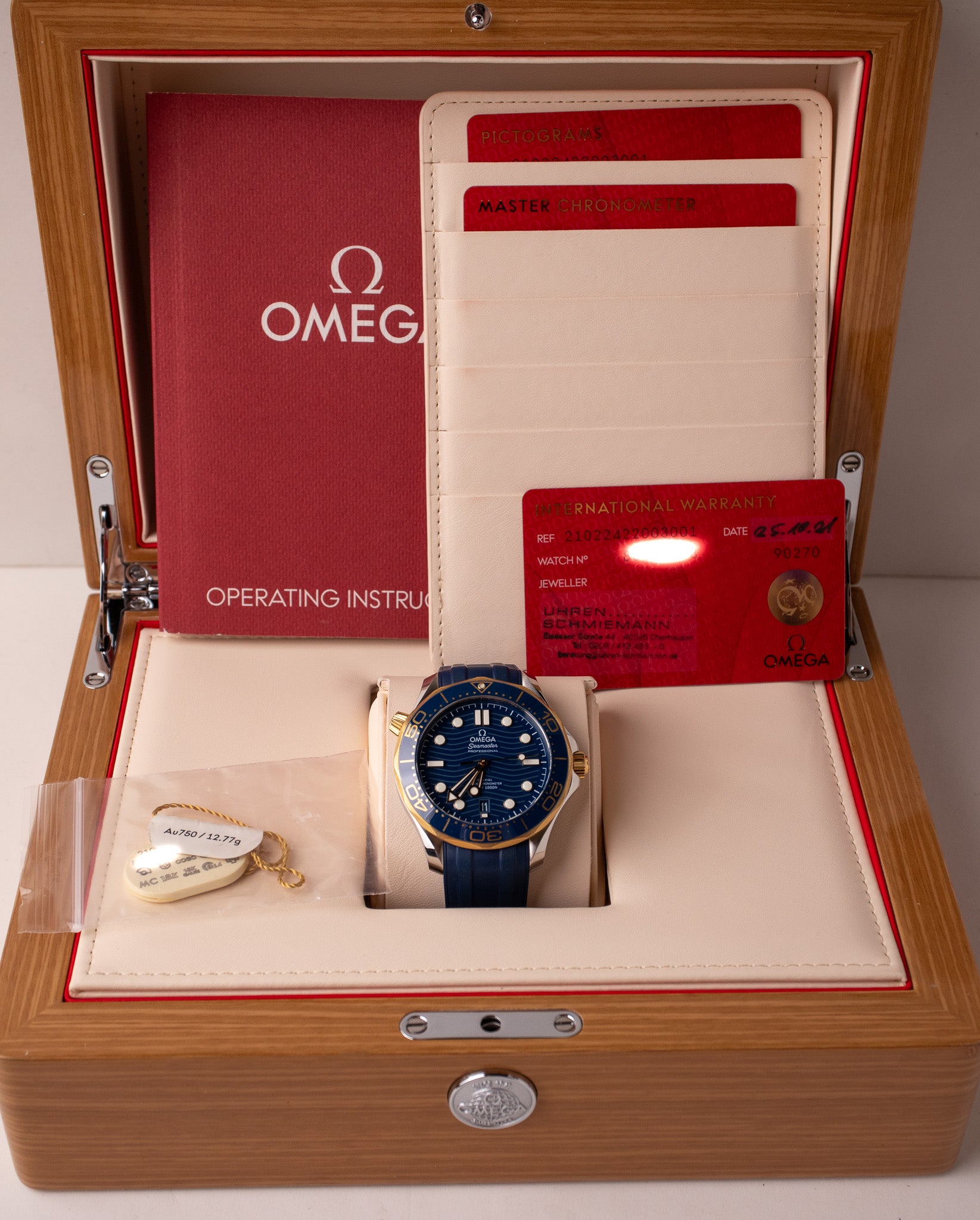 Omega Seamaster 300M Yellow Gold 210.22.42.20.03.001