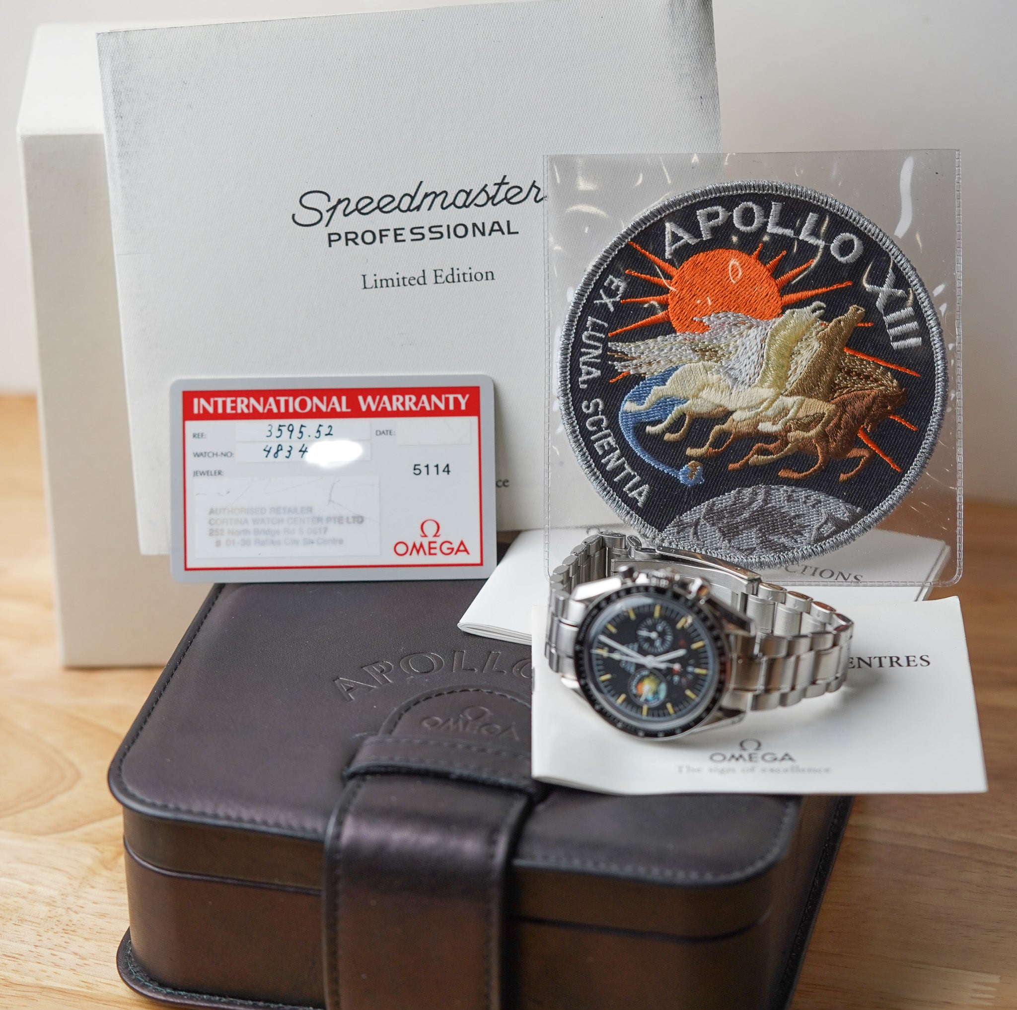 Omega Speedmaster Apollo XIII 3595.52 25th Anniversary