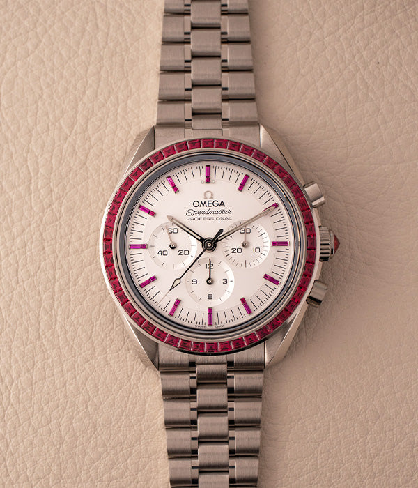 Omega Speedmaster Canopus Gold - Ruby Bezel/Indicies 310.55.42.50.52.001