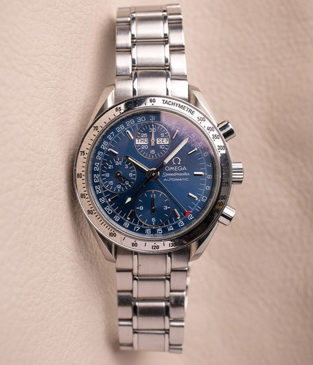 Omega Speedmaster Day Date 3523.80 Blue Dial