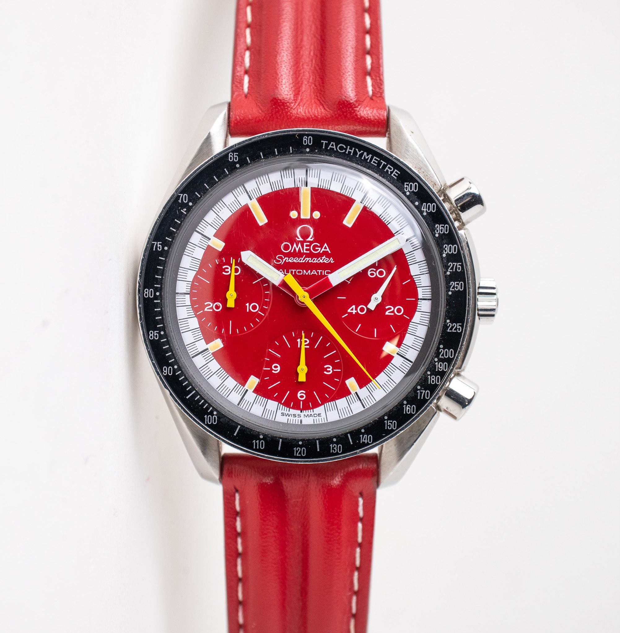 Omega best sale speedmaster red