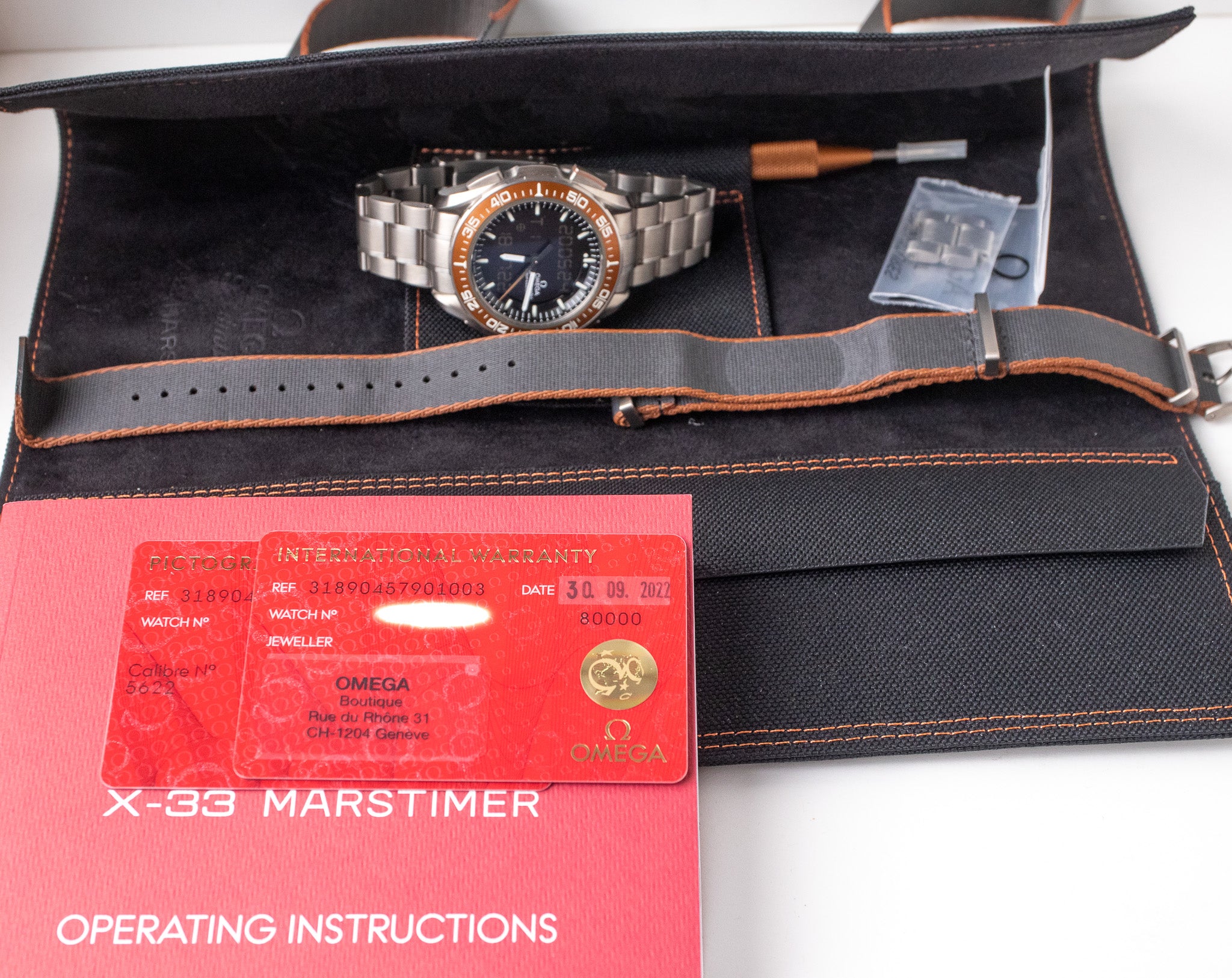 Omega Speedmaster X-33 Marstimer 318.90.45.79.01.003