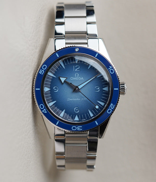 Omega Seamaster 300 Summer Blue 41mm 234.30.41.21.03.002 75th Anniversary