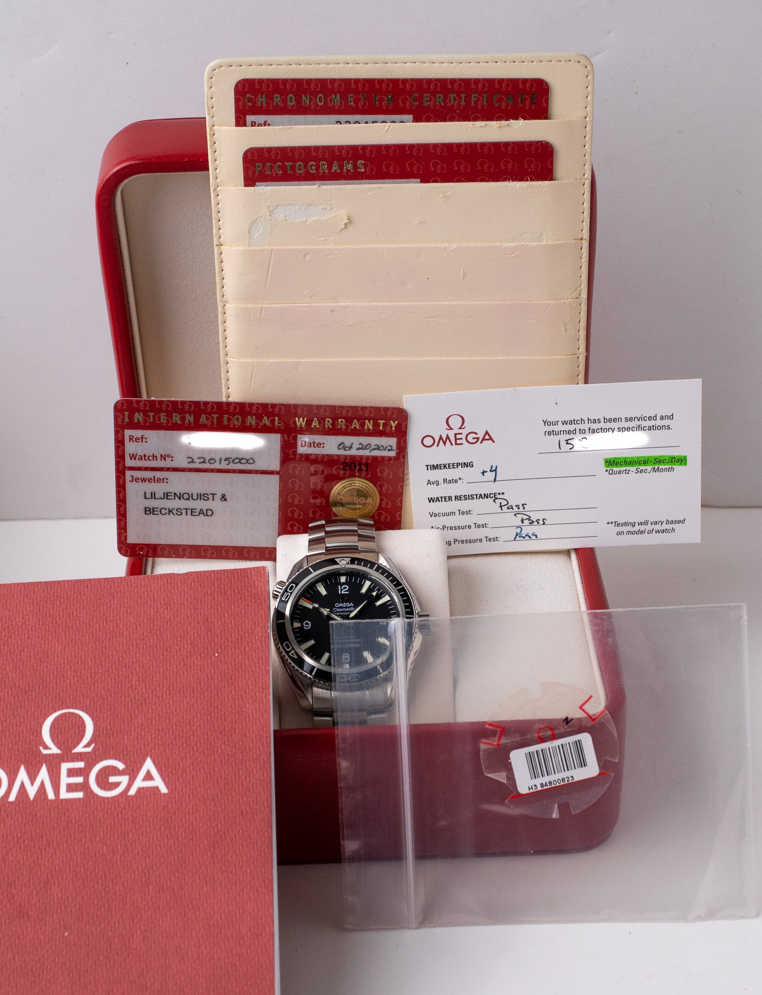 Omega Seamaster Planet Ocean 600M 2201.50