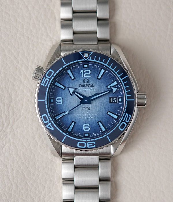 Omega Seamaster Planet Ocean Summer Blue 215.30.40.20.03.002