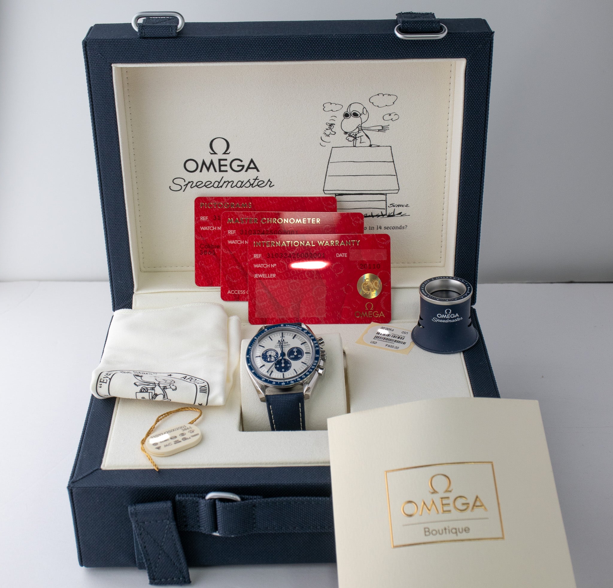 Omega Speedmaster “Silver Snoopy Award” 310.32.42.50.02.001