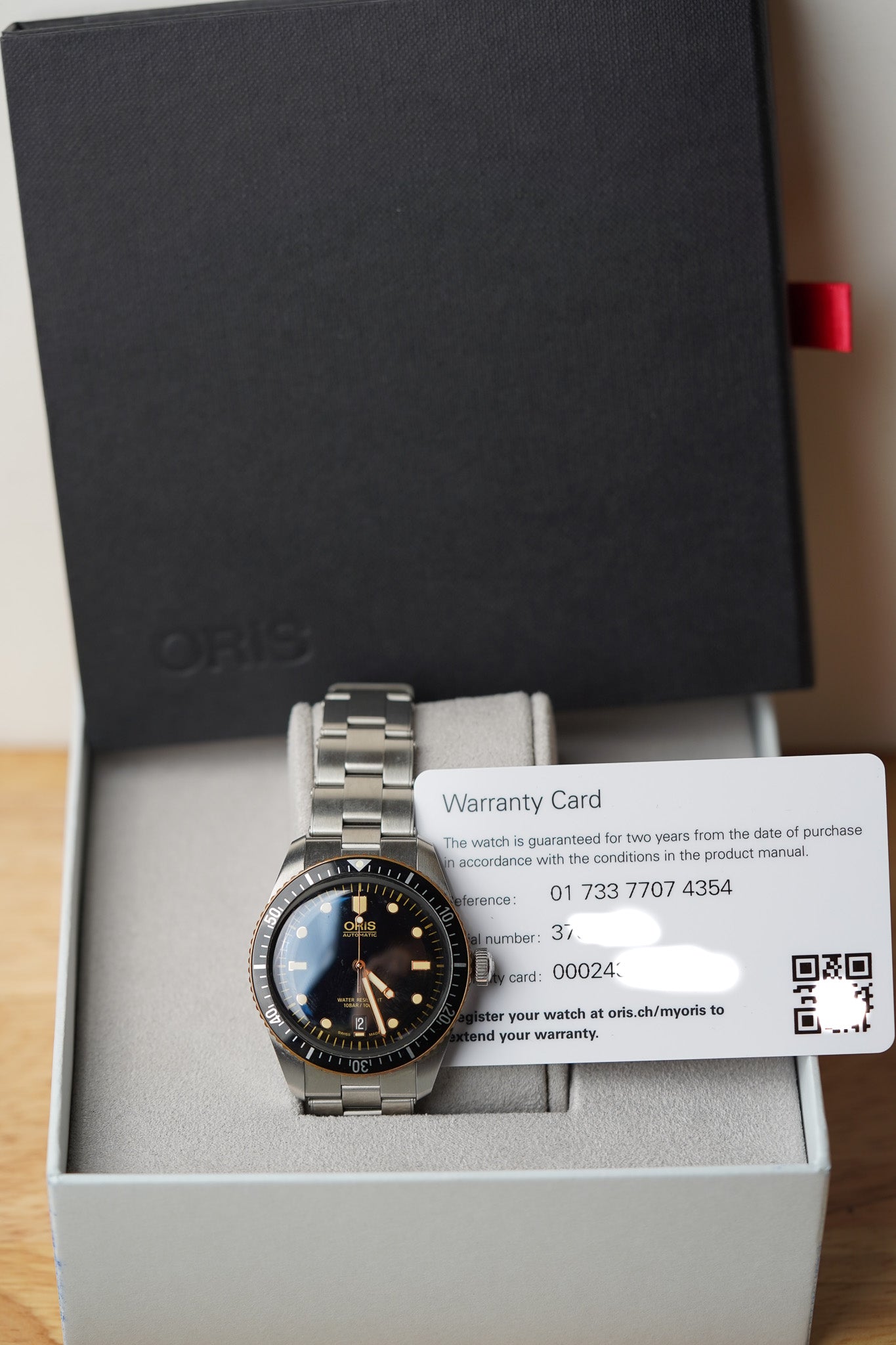 Oris Divers Sixty-Five 40mm Steel/Bronze 01 733 7707 4354